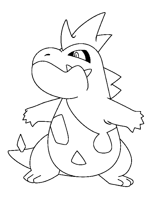 coloriage Pokemon tyranosaure